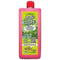 Los mejores  - Leche de látex líquido- color rojo- 1 litro- para creadores de máscaras- manualidades- 1000 ml